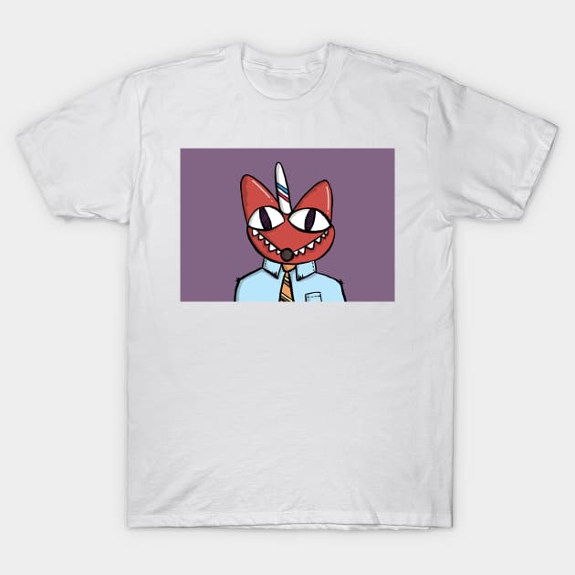 Business Lizard T-Shirt by chawlie